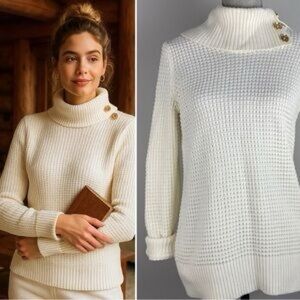 80. 20-28”PTP Calvin Klein Knit + Gold Hardware